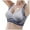Blue, variant on 2 Pack Womens Bras Transparent Shoulder Strap Cordless Backless Spongeless With Convertible Shoulder Straps Bras