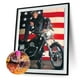 thumbnail image 1 of Cuadros Decorativos Johnny Halliday 5D DIY Diamond Painting Kits Full Round Drill Wall Decor (A6012) Tmvgtek embutido en tela, 1 of 8