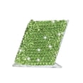 thumbnail image 4 of Rhinestone Business Card Holder Crystal Business Card Holders Bling Business Card Organizer Display Stand for Desktop Desk Office Exhibition, Green, 4 of 6