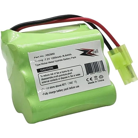 ZZcell Battery Replacement for Euro Pro Shark Vacuum Carpet and Carpet Sweeper XB2950, V2945, V2945Z, V2950, V2950A 1200mAh