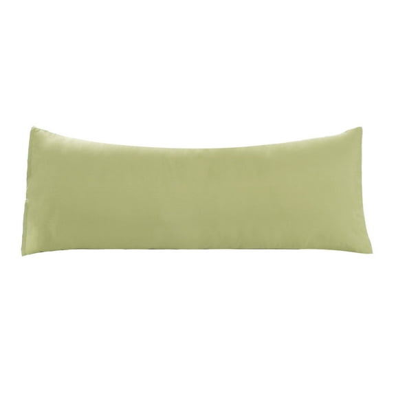 Unique Bargains Microfiber Pillowcase Long Bolster Body Pillow Cover 20" x 54"