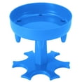 thumbnail image 3 of ABS Material Multipurpose Glass Dispenser, Wine Glass Rack, 6 Shot For Family Gatherings Bars A Type Blue, 3 of 8