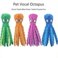 thumbnail image 4 of Pet Plush Toy Bite Resistant Octopus Skin Shell Dog Educational Vocal Toy Cat Dog Supplies, 4 of 7