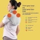 thumbnail image 3 of Electric Heating Shoulder Massager 3 Heat Settings Vibration USB Powered, 3 of 5