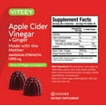 thumbnail image 6 of VITEEY Apple Cider Vinegar Gummies and Ginger, Detox and Cleanse, Apple Flavor, 60 Count, 2 Pack, 6 of 7