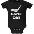 thumbnail image 1 of Combinaison Douce Noire de Hockey pour Bébé Game Day, 1 of 1