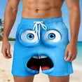 thumbnail image 2 of XINPING Men's Swim Trunks Long Casual Floral Swim Trunks Quick-Dry Pool Swimming Trunks with Pockets Anti-Chafe Summer Swimwear, 2 of 5