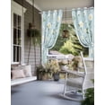 thumbnail image 4 of nqOlkjepod Outdoor Curtains for Patio Waterproof, White Daisy Outdoor Privacy Panels Grommet, Country Pastoral Spring Botanical Flowers Blackout Outside Curtains for Porch/Cabana 54"x108", 2 Panels, 4 of 8