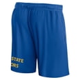 thumbnail image 3 of Men's Fanatics Royal Golden State Warriors Free Throw Mesh Shorts, 3 of 3