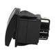 thumbnail image 4 of Panel de Interruptor basculante, 5 Pines On Off Precableado Interruptor basculante Interruptor de Palanca de luz LED 12V/24V Barra Impermeable Interruptor de Control Remoto para automóviles RVs Yates, 4 of 8