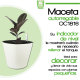 thumbnail image 2 of Maceta Autorregable Smart Garden  OC1816 Blanco Mate, 2 of 6