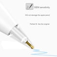 thumbnail image 3 of PINHEN 16 Pack Replacement Tips for Apple Pencil 1st Generation/ 2nd Generation Tips, iPad Pencil Nibs Accessories for Apple Pen Pro/USB-C/ 1/2 Gen, White, 3 of 7