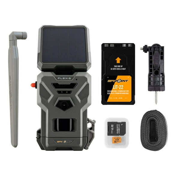 Spypoint Flex-S Cellular Trail Camera Bundle