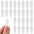 thumbnail image 3 of Miangastore 40pcs Silicone Swimming Noise Reducing Transparent For Comfort And Protection For Adults, 3 of 8