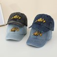 thumbnail image 3 of Baseball Caps with Cute Excavator Embroidery for Boys and Girls, 3 of 4