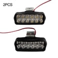 thumbnail image 3 of Motorcycle ATV Spotlight 12 Bead Rearview Mirror LED Light Reflector Lamp 36W, 3 of 7