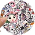 thumbnail image 2 of Set de pegatinas de vinilo con forma de marmota, 50 unidades, lindas caricaturas de animales, 2 of 2