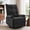 Black, variant on GEEYOO 360°Swivel Rocker Recliner Chair for Adults with Side Pockets,Small Recliner Chair for Small Spaces,Modern Swivel Glider Recliner for Living Room,Linen,Black