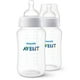 thumbnail image 1 of Paquete de 2 Biberones Anticólicos Philips AVENT 11 oz Transparente SCY106/02, 1 of 3