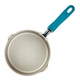 thumbnail image 5 of Rachael Ray Create Delicious Aluminum Nonstick Induction Straining Saucepan, 3 Quart, Teal Shimmer, 5 of 7