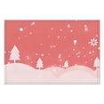 thumbnail image 3 of Merry Christmas Winter Tree Winter Placemats Set Of 4 Heat-resistant Placemats 12 X 18 Inch Seasonal Farmhouse Holiday Rustic Decoration for Kitchen Dining Table,Kitchen Table Mats, 3 of 5