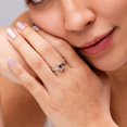 thumbnail image 5 of ANGARA Natural Emerald-Cut Solitaire 1.4 ct Morganite Infinity Twist Ring in 14K Yellow Gold for Women | Birthday, Anniversary, Jewelry Gift for Women | Natural Morganite Ring, 5 of 11