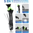 thumbnail image 3 of Kit de Calafateo Profesional: Pistola para Sellador 360° + Herramienta 5 en 1, Juego de Reparación para Sellar Baño, Fregaderos de Cocina, Azulejos y Ventanas contra Filtraciones, 3 of 4