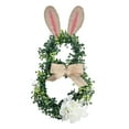 thumbnail image 1 of Easter Wreath For Front Door Bunny-Shaped With LED Wreath Wreath Hydrangea Easter Spring Easter Decoration Door Wreath Front Door Wall Window Home Decor, 1 of 9