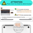 thumbnail image 2 of Compatible con MacBook Pro de 13 pulgadas (versión 2023-2016, M2, M1, A2338, A2289, A2251, A2159, A1989, A1706, A1708)., 2 of 4