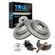 thumbnail image 1 of Kit de Frenos TRQ Trasero con Pastillas Cerámicas y Discos para BMW 328i 2012-2013, 1 of 9