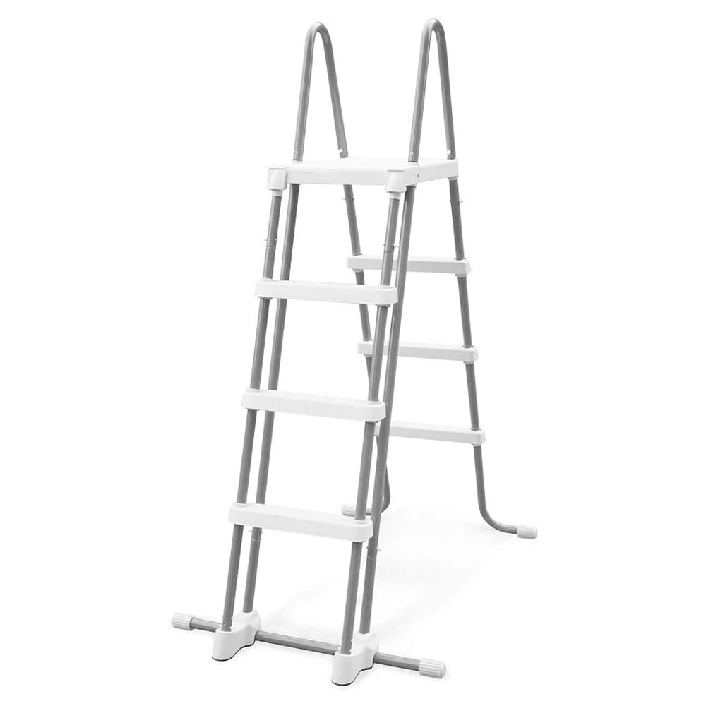 Intex 28076E Deluxe Pool Ladder with Removable Steps for 48 inch Depth Pools, 25.4 lbs