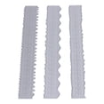 thumbnail image 2 of Die Cuts, Lightweight Durable Embossing Attractive Irregular Edges Ruler Silver DIY Making  For Templates For Paper Crafts, 2 of 8