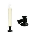 thumbnail image 2 of 12Pcs Black Plastic Pillar Candle Holders for LED Candle for Festives Occasion, 2 of 7