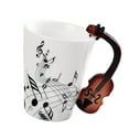 thumbnail image 4 of Taza de Cerámica Taza de Instrumentos Musicales Nota Estilo Café Taza de Leche Nad - Baoblaze  Taza de cerámica de 400 ml, 4 of 8