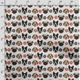 thumbnail image 3 of Soimoi Dog Print,Cotton Poplin, Sewing Fabric Sold by The Yard 42 Inch Wide,Sewing Craft Quilting/Quilt Making Fabric, Red,White,Black, 3 of 5