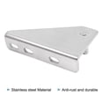 thumbnail image 4 of Uxcell Stainless Steel Hinge Freezer Door Hinges Inner Column Hinge Left for Refrigerator with Screws Pack of 2, 4 of 5