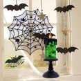thumbnail image 3 of Lámpara con forma de bola de nieve Eldnacele con diseño de araña para Halloween, 3 of 7