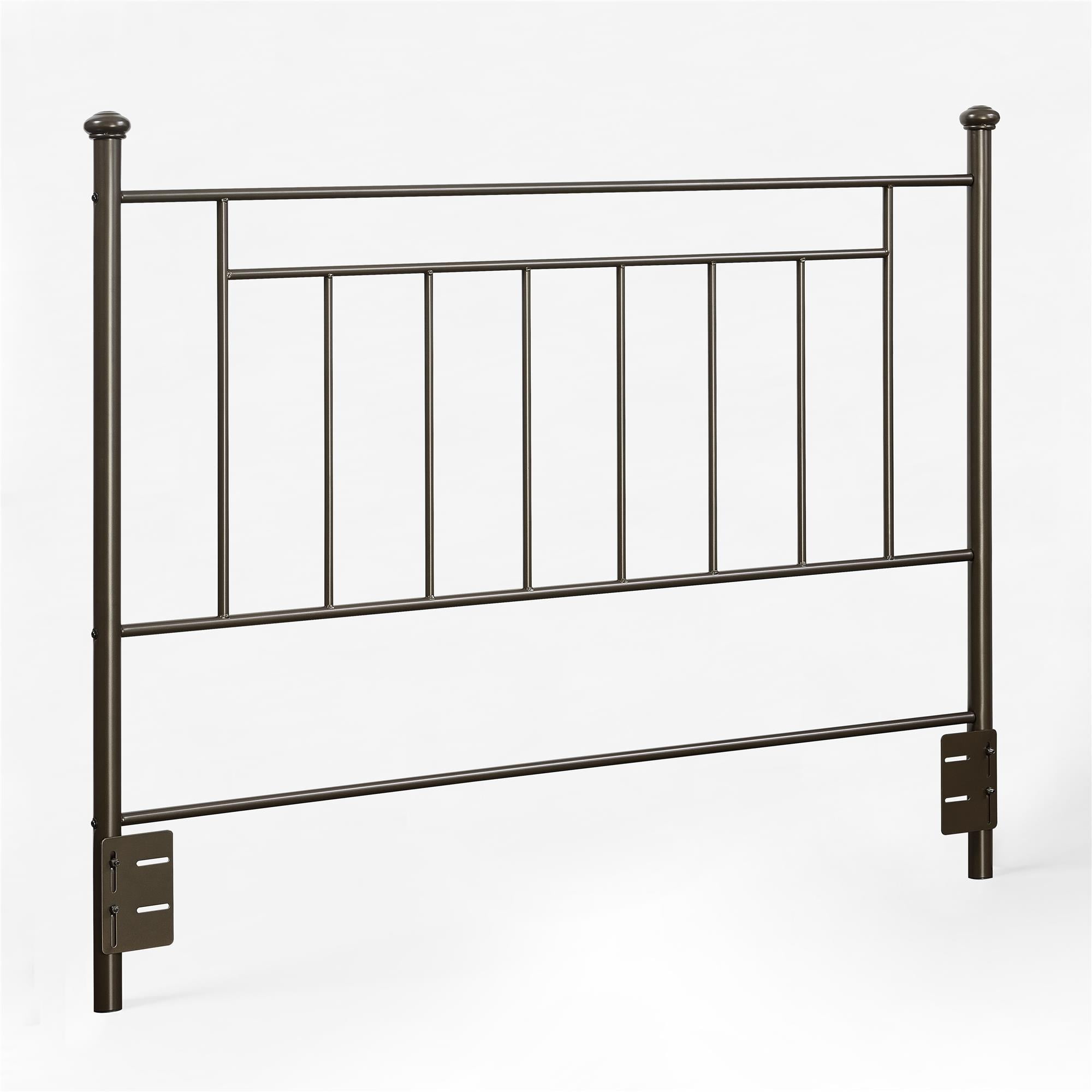 Mainstays Tempo Full/Queen Adaptable Metal Headboard, Bronze