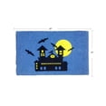 thumbnail image 2 of Imports Decor Haunted House Vinyl Backed Coir Doormat with Flocked Pattern, 30 x 18 x 1/2", 2 of 4