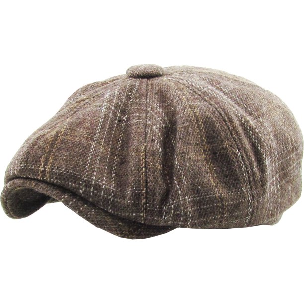 Applejack Wool Blend Newsboy Gatsby Ivy Hat Golf Driver Ascot - Walmart ...