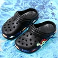 thumbnail image 6 of Kids Cartoon Clogs Slippers for Boys Girls, Toddler Slip On Lightweight Beach Pool Sandals, Indoor Outdoor Summer Shoes, 6 of 7