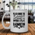 thumbnail image 2 of Cool I Play Badminton Mug, Ceramic Mug For You 11 oz, 2 of 3