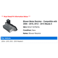thumbnail image 2 of Blower Motor Resistor - Compatible with 2006 - 2010, 2012 - 2015 Mazda 5 2007 2008 2009 2013 2014, 2 of 2