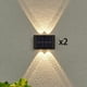 thumbnail image 3 of Luz de pared solar para exteriores, iluminación de pared impermeable IP65, luz de de lámpara para paisaje , jardín exterior, patio Luz blanca cálida, 3 of 9