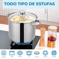 thumbnail image 5 of Juego de Ollas Altas RD Royal Cook Plata de Acero Inoxidable 8 piezas, 5 of 5