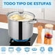 thumbnail image 5 of Juego de Ollas Altas RD Royal Cook Plata de Acero Inoxidable 8 piezas, 5 of 5