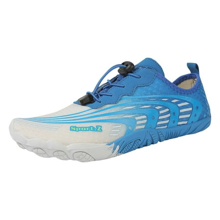 

Ediodpoh Men and Women Shoes Casual Wading Shoes Fashionable Outdoor Beach Swimming Running Sneakers Sneakers for Men Blue 8