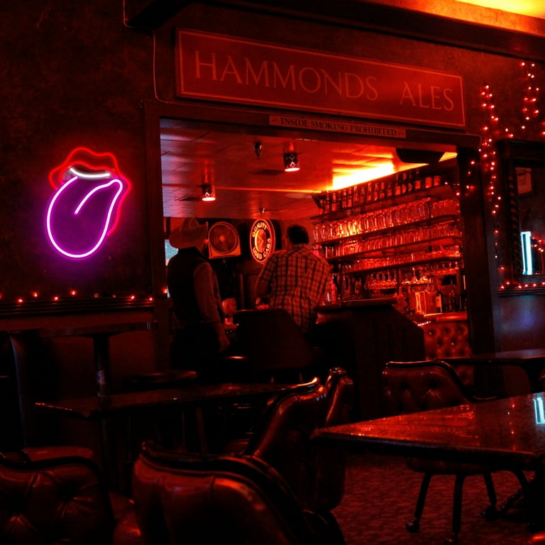 Led tongue shop bar