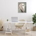 thumbnail image 3 of Stupell Industries Boho Cubism Face Abstract Painting Gray Framed Art Print Wall Art, 24 x 30, 3 of 10