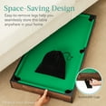 thumbnail image 6 of Best Choice Products 40in Tabletop Billiard Table, Pool Game Table w/ 2 Cue Sticks, Ball Set, Storage Bag - Gray, 6 of 8
